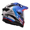 LS2 MX701 EXPLORER HEXA WHITE BLUE RED-06 3XL