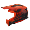LS2 MX708 FAST II DUCK M.H-V ORANGE RED-06 3XL