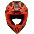 LS2 MX708 FAST II DUCK M.H-V ORANGE RED-06 3XL