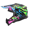 LS2 MX708 FAST II GROTESK BLUE PINK GREEN-06 3XL