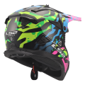 LS2 MX708 FAST II GROTESK BLUE PINK GREEN-06 3XL