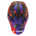 LS2 MX708 FAST II GROTESK PURPLE ORANGE-06 3XL