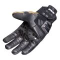 LS2 OCTANE WP LEATHER MAN GLOVES BLACK BROWN
