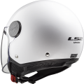 LS2 OF558 SPHERE II SOLID GLOSS WHITE-06 L