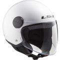 LS2 OF558 SPHERE II SOLID GLOSS WHITE-06 L
