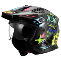 LS2 OF606 DRIFTER RAYZ BLACK BLUE-06