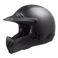 LS2 MX471 XTRA SINGLE MONO MATT CARBON XS