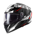 LS2 FF811 VECTOR II C SAVAGE WHITE RED GREY-06