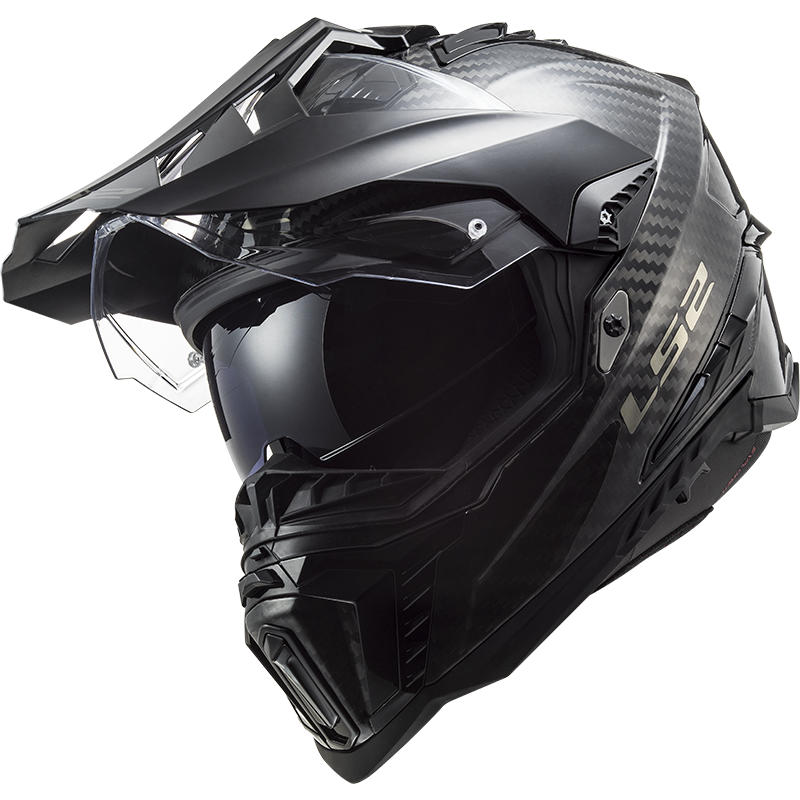 LS2 MX701 EXPLORER C GLOSS CARBON S