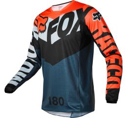 FOX 180 Trice Jersey - GREY/ORANGE MX