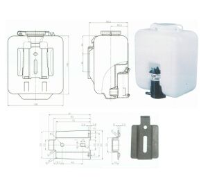 Washer KIT for CABIN 12V 1,25L