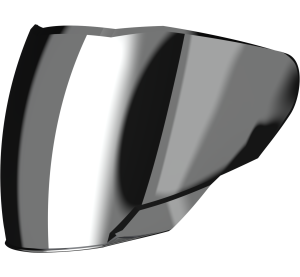 LS2 OF618 VISOR IRIDIUM SILVER
