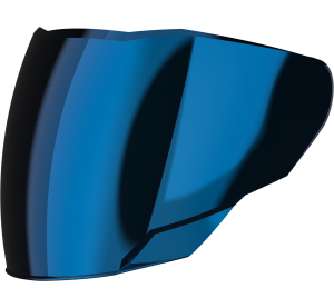 LS2 OF618 VISOR IRIDIUM BLUE