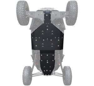XRW SKID PLATES KIT PHD - POLARIS RZR TURBO S 2018