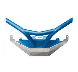 XRW FRONT BUMPER BR25 STL BLUE - CAN-AM MAVERICK X3