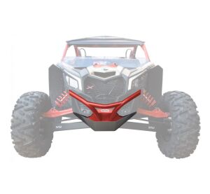 XRW FRONT BUMPER BR25 STL RED - CAN-AM MAVERICK X3