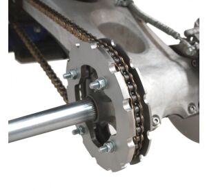 XRW SPROCKET GUARD STL - YAMAHA YFZ 450R