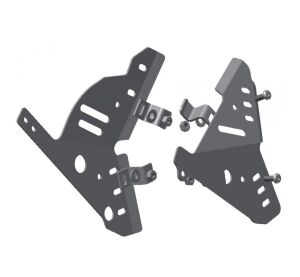 XRW FRAME GUARD Natural - HONDA TRX 450