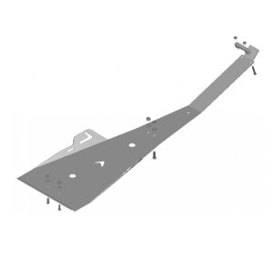 XRW SKID PLATE - 3mm - CAN-AM DS 450EFI