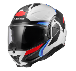 LS2 FF910 ADVANT II TRIPLE WHITE BLUE RED