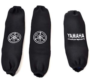 XRW SHOCK COVER BLACK NEOPRENE - YAMAHA YFM 700 R