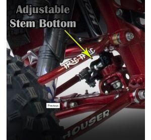 Houser Yamaha YFZ450R/X Adjustable Steering Stem Bottom