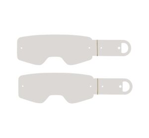 FOX Mx20 Airspace/Main Standard Roll Off Tear Off - 20Pk - OS, Clear MX24