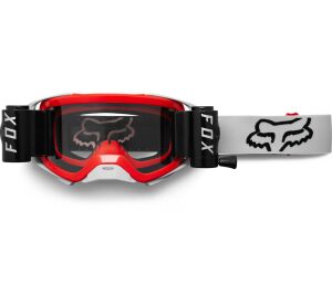 FOX Airspace Stray Roll Off Goggle  - OS, Grey/Red MX23
