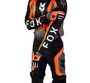 FOX 180 Ballast Jersey - Black/Grey MX24