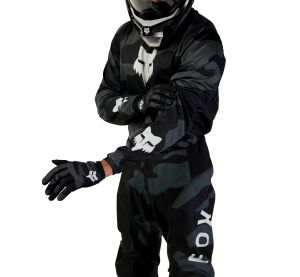 FOX 180 Bnkr Jersey - Black Camo MX24