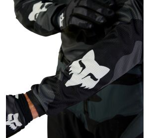 FOX 180 Bnkr Jersey - Black Camo MX24
