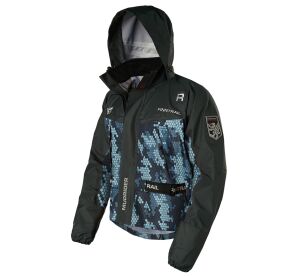 Finntrail Jacket Mudrider Camo Grey