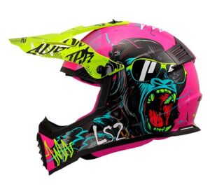 LS2 MX437 FAST II MINI GORILLA PURPLE-06