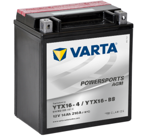 Varta 12V/14Ah moto (YTX16-4/YTX16-BS)