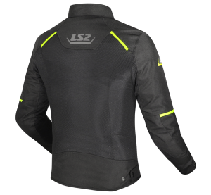LS2 BREEZE MAN JACKET BLACK YELLOW