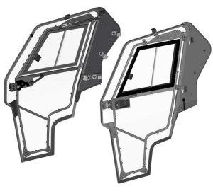 Doors L+R  for Cabin UTV LINHAI 1100 DIESEL