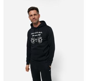 Finntrail Hoody ATV skull Black