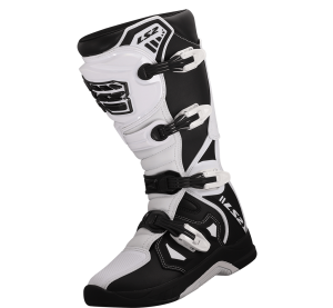 LS2 RAPTOR MAN BOOTS BLACK WHITE