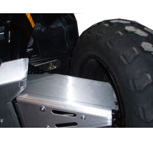 Ricochet ATV Polaris XP550/850 2009-19, Skidplate set with floorboard plates