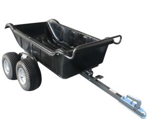 SHARK GARDEN 680, VOZÍK ZA ČTYŘKOLKU, ČTYŘKOLOVÝ, ČERNÝ