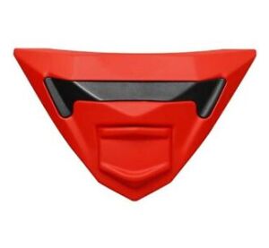 LS2 AIR VENT CHIN GLOSS RED FF800