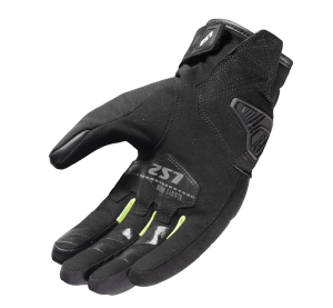 LS2 JET III LADY GLOVES BLACK H-V YELLOW