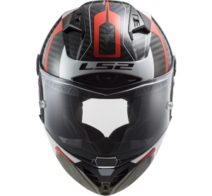 LS2 FF805 THUNDER C RACING1 GL.RED WHITE
