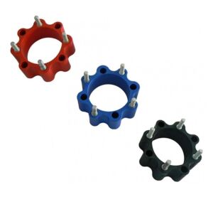 XRW WHEEL SPACERS POLYAMIDE BLACK - 45mm Ø115 - Ø110