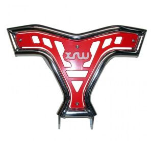 XRW BUMPER X16 POLISHED - PHD RED - ARTIC CAT DVX 400