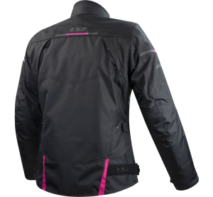 LS2 ENDURANCE LADY JACKET BLACK PINK