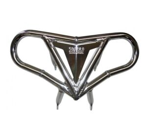 XRW FRONT BUMPER XR8 POLISHED  - ARTIC CAT DVX 400