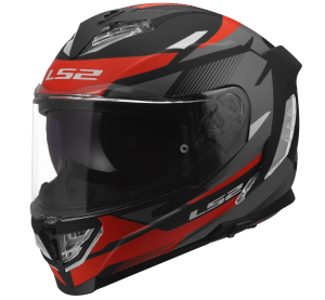 LS2 FF818 STORM III KOMAI BLACK RED 3XL
