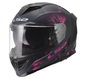 LS2 FF818 STORM III BURST BLACK PINK