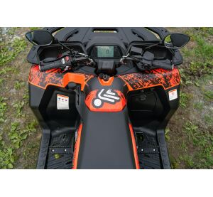 GRAPHIC STICKER KIT for Segway AT5-L orange